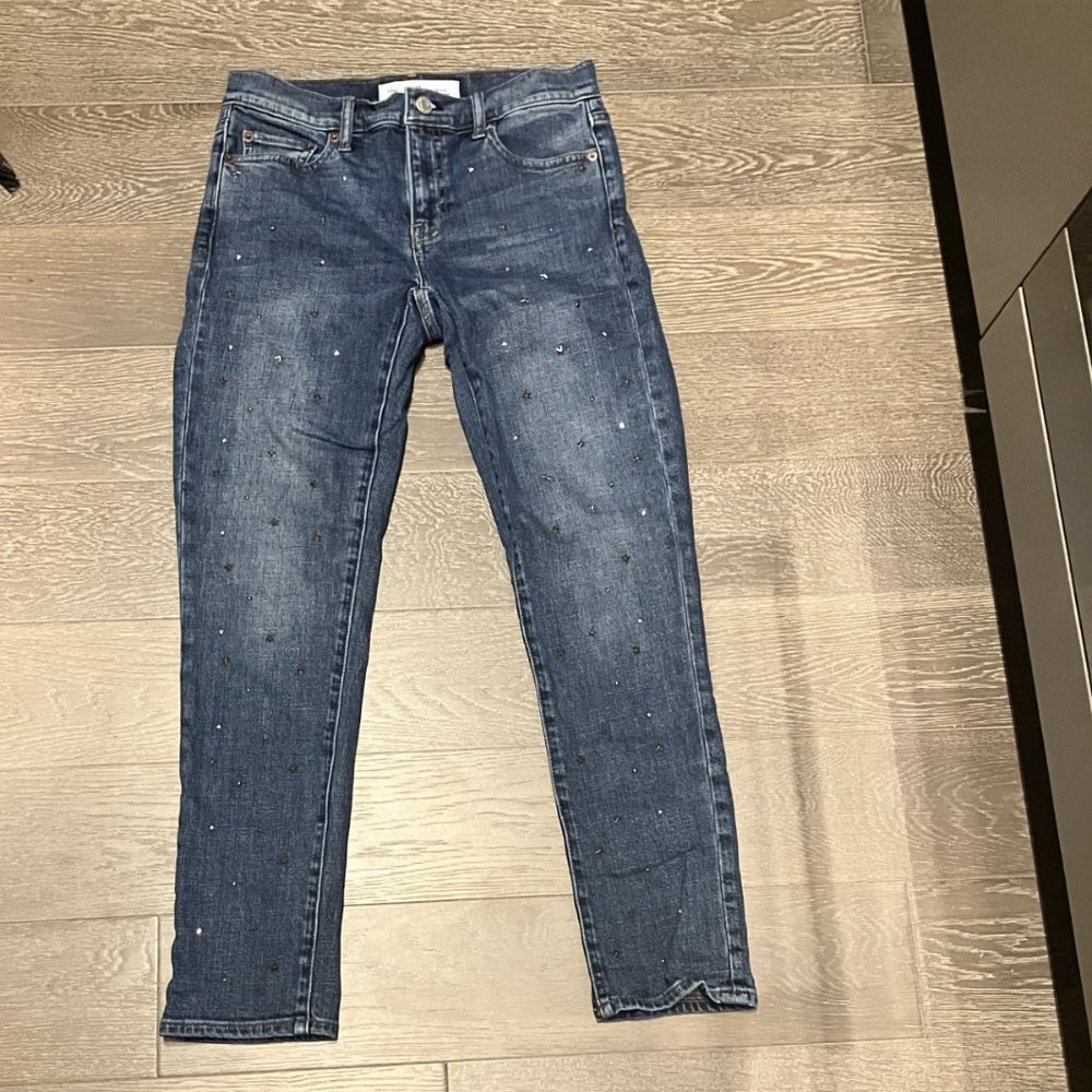 GAP Front Embellished Best Girlfriend Jeans
